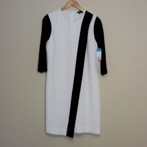 COPY - NWT Per Se black and white dress
